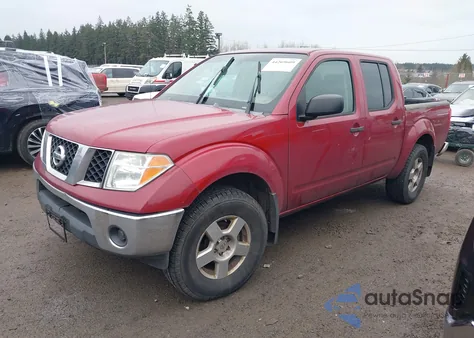 2007 Nissan Frontier Se из США, поврежденный, VIN 1N6AD07WX7C428750